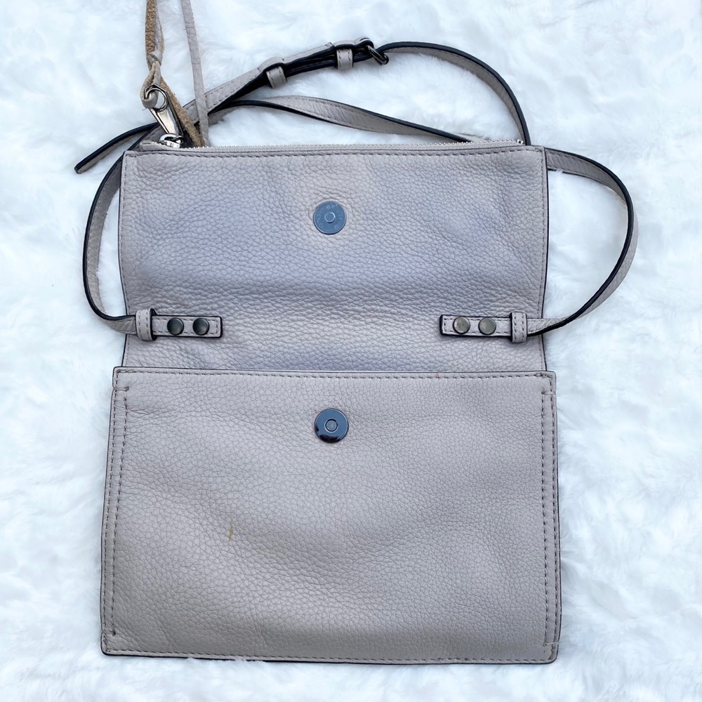 Rebecca Minkoff Regan clutch Regan crossbody gray - Picture 5 of 8